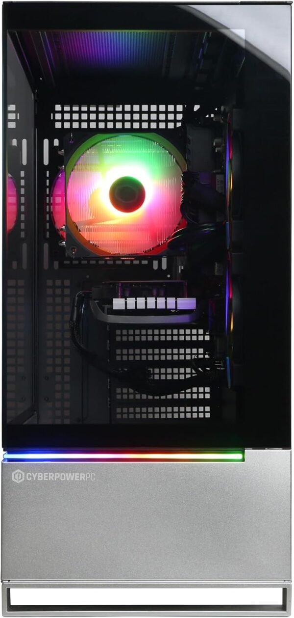 CyberPowerPC Gamer Master Gaming PC, AMD Ryzen 7 8700F 4.1GHz, GeForce RTX 4060 Ti 8GB, 16GB DDR5, 1TB PCIe Gen4 SSD, WiFi Ready & Windows 11 Home (GMA2900A) - Image 3
